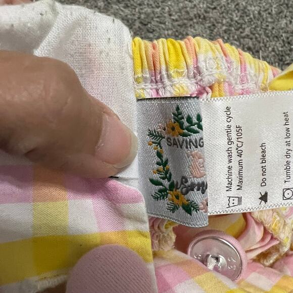 Saving Grace Smocks Girl Duck Smocked Tank size 4 - Picture 6 of 7